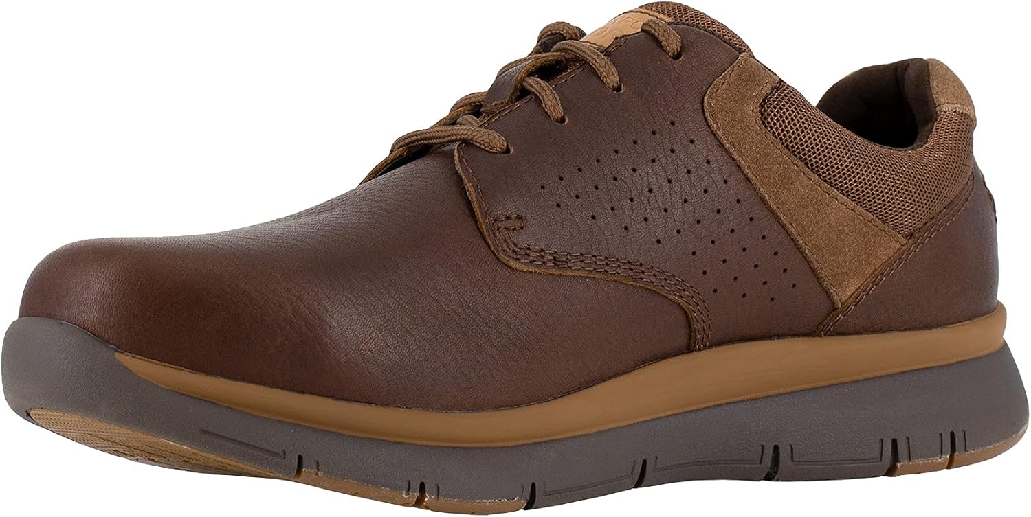 Rockport Mens Primetime Casuals Work Static Dissipative Steel Toe Oxford