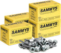 Everflow Sammys 8042957-100 DST 20 3/8 Inch Screw Vertical Threaded Rod Anchor Designed for Steel Structure, Steel with Electro-Zinc, Corrosion Resistance, 1/4-14 x 2 Inch Screw Length - (Pack of 100)