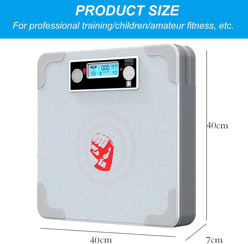 Rhythm Music Punching Machine,9-Layer Composite Board, Impact-Resistant,Soft Target,for Men/Women/Elderly/Children Boxing Training