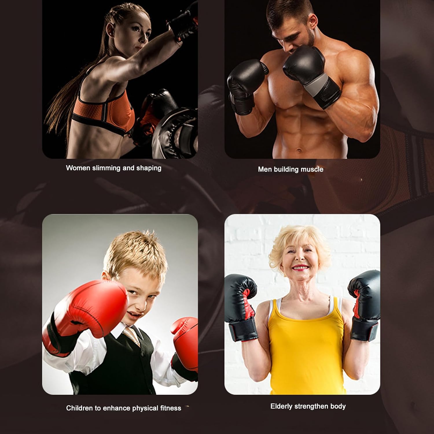 Music Boxing Machine with Gloves, Wall Mounted Electronic Punching Equipment, Battery 2000mah, for Home Indoor Gym Workout