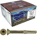 Jake Sales #12x2 Reamer Tek Torx/Star Head Self-Drilling Wood to Metal Screws - for Flatbeds, Trailers or Fastening Wood to Steel -T-30 Torx Screw Head (Full Box 2000 Screw Count)