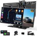 Largest 11.5'Wireless Apple CarPlay Screen for Car–Portable Carplay & Android Auto Touchscreen Car Stereo with App Control, 4K Dash Cam, Backup Camera, GPS, Mirror Link, Voice Control,for All Vehicles