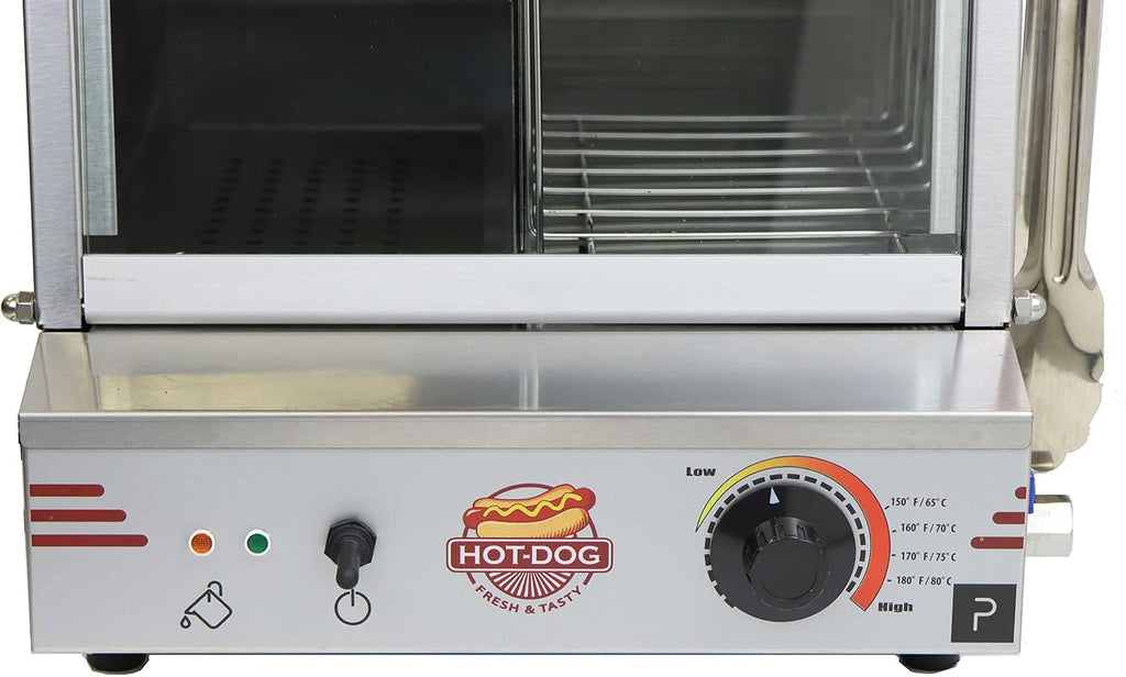 Paragon Pro Series Commercial Hot Dog Steamer