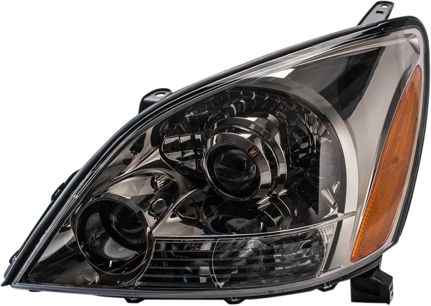 TRQ Driver and Passenger Side Headlight Assembly Set Compatible with 05-09 Lexus GX470 Sport Package Halogen Only
