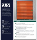 DuroSTEEL Janus 8'x8' 650 Series Metal Roll-up Door Storage & Hardware Direct