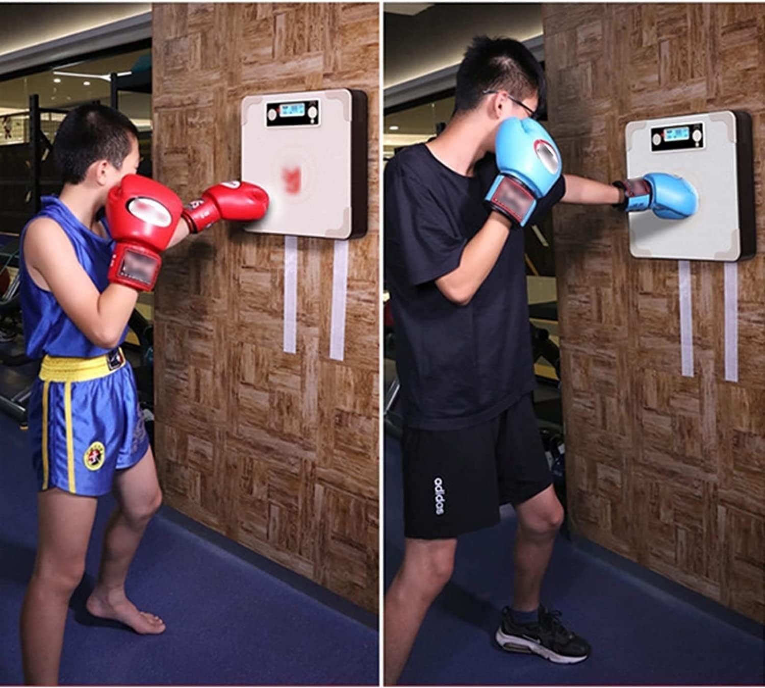 Music Punching, Home Music Boxing Machine Electronic Boxing Reaction Target Wall-Mounted, Speed Hand Eye Reaction and Coordination Boxing Equipment