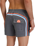 SUNDEK Mens Elastic Waist Boardshort, Swim Trunks 14' Length 5' Inseam
