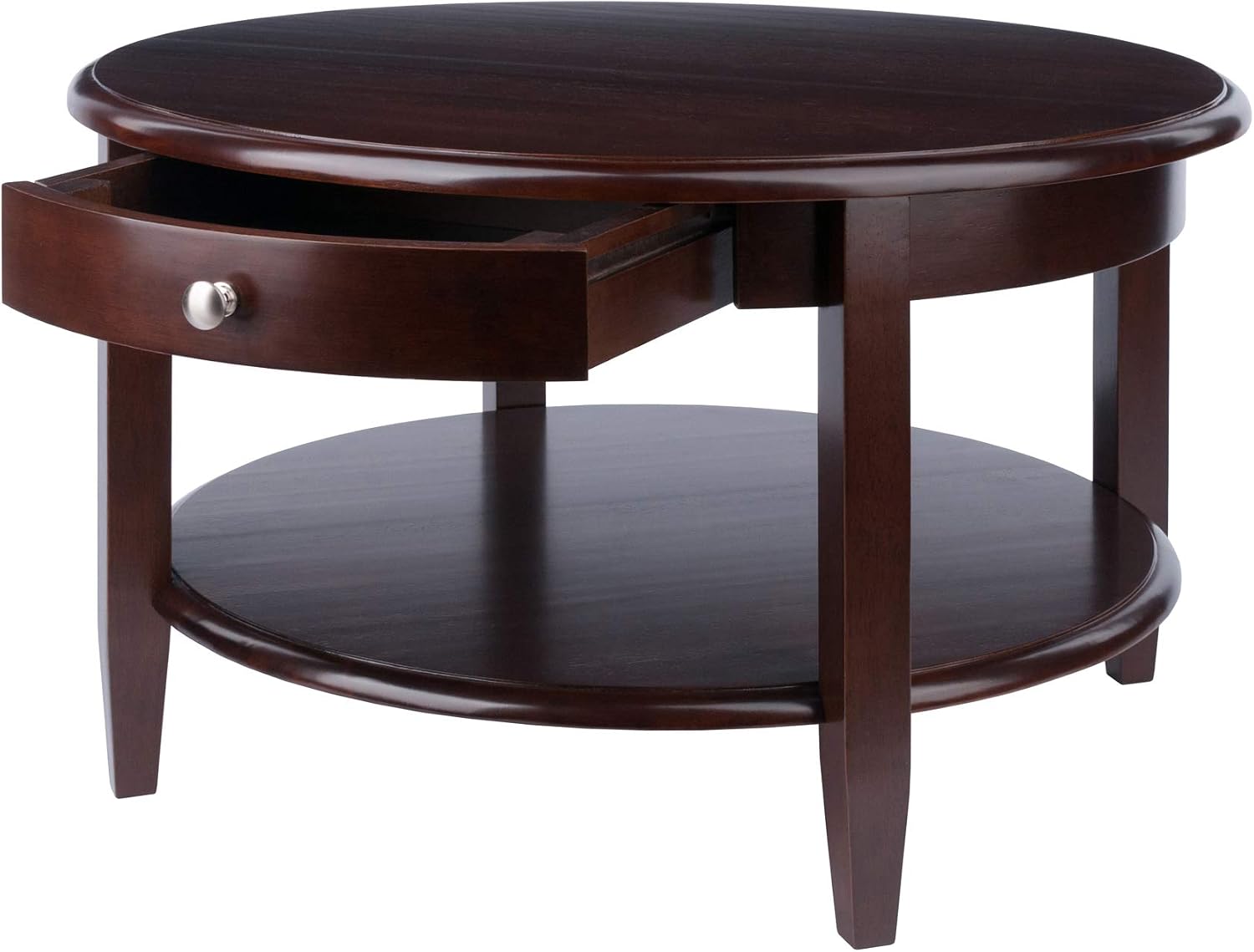 Winsome Wood Concord Occasional Table, Antique Walnut