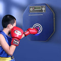 Wall-Mounted Boxing Machine, Electronic Music Boxing Machine, Boxing Mat with Punching Tester, Music Speed Response Coordination Training Response Agility, Sandbag Boxing Mat Equipment for Adults