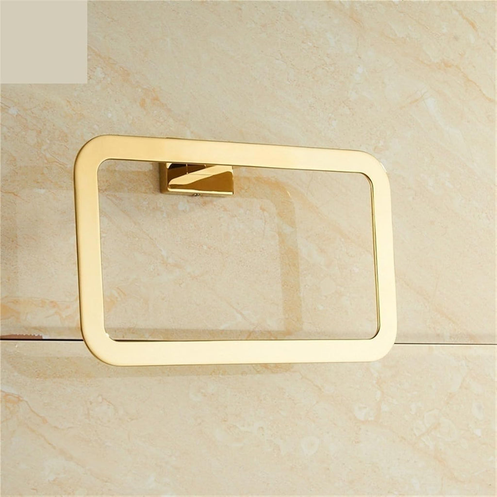 Towel Rings Towel Ring Bathroom Accessories Decoration Elegant Square Style