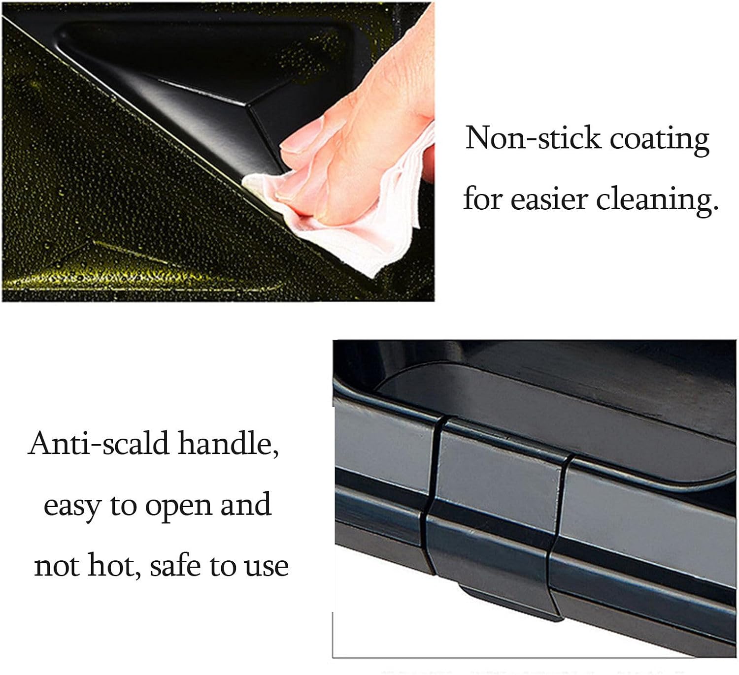3 in 1 Steak Machine Baking Cake Waffle Machine Sandwich Breakfast Machine Frying Oven Kitchen Appliance Non-stick Pan