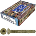10x1-5/8 Reamer Tek Torx/Star Head Self-Drilling Wood to Metal Screws - for Flatbeds, Trailers - T-30 Torx Screw Head 5 Pound CASE 5,085 Screws
