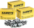 Everflow Sammys 8042957-75 DST 20 3/8 Inch Screw Vertical Threaded Rod Anchor Designed for Steel Structure, Steel with Electro-Zinc, Corrosion Resistance, 1/4-14 x 2 Inch Screw Length - (Pack of 75)