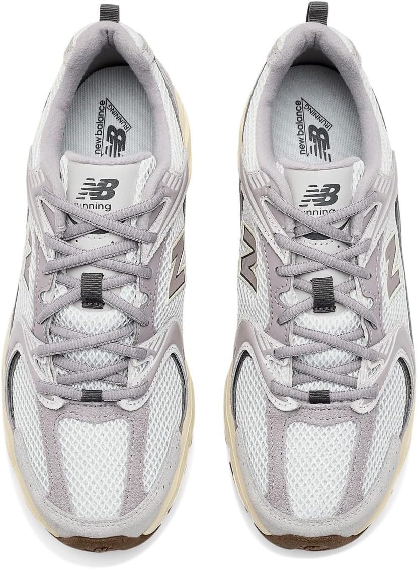 New Balance Unisex 530 Grey Matter/Truffle Salt Men's 8.5, Women's 10 Medium