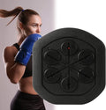 Music Punching, Boxing Machine Wall Mounted with Music and Gloves, Electronic Boxing Target Training Punching Equipment, Indoor and Gym