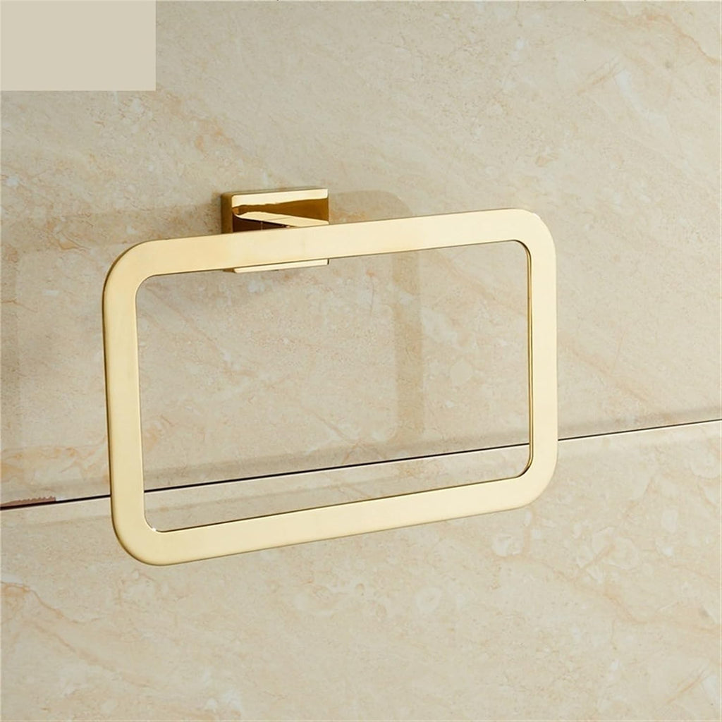 Towel Rings Towel Ring Bathroom Accessories Decoration Elegant Square Style