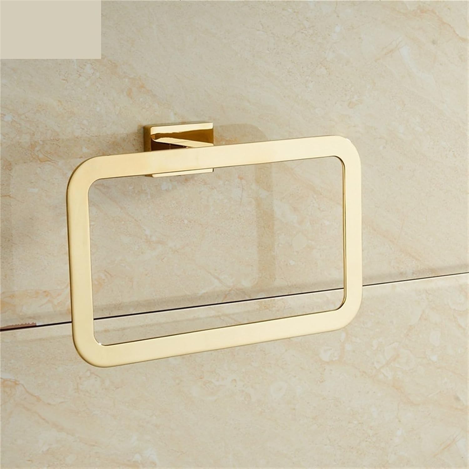 Towel Rings Towel Ring Bathroom Accessories Decoration Elegant Square Style