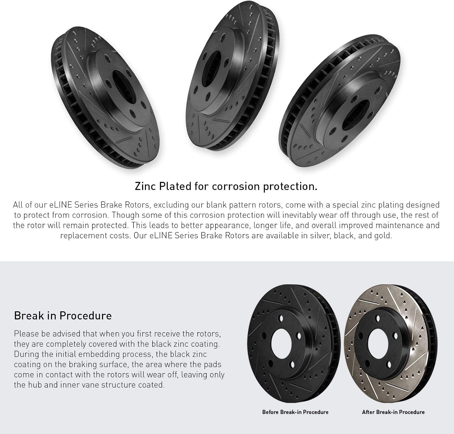 R1 Concepts Front and Rear Brake Kit For 1999-2010 Volkswagen Beetle, 1999-2006 Volkswagen Golf, 2000-2005 Volkswagen Jetta| Drilled Slotted Brake Rotors| Semi-Metallic Brake Pads and Rotors Kit
