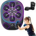 Smart Music Boxing Machine, Large LED Wall-Mounted Training Equipment for Adults - Supports Phone Sync, 9 Training Modes & Speed Control, Punch Tracking & Boxing Gloves,Halfgloves
