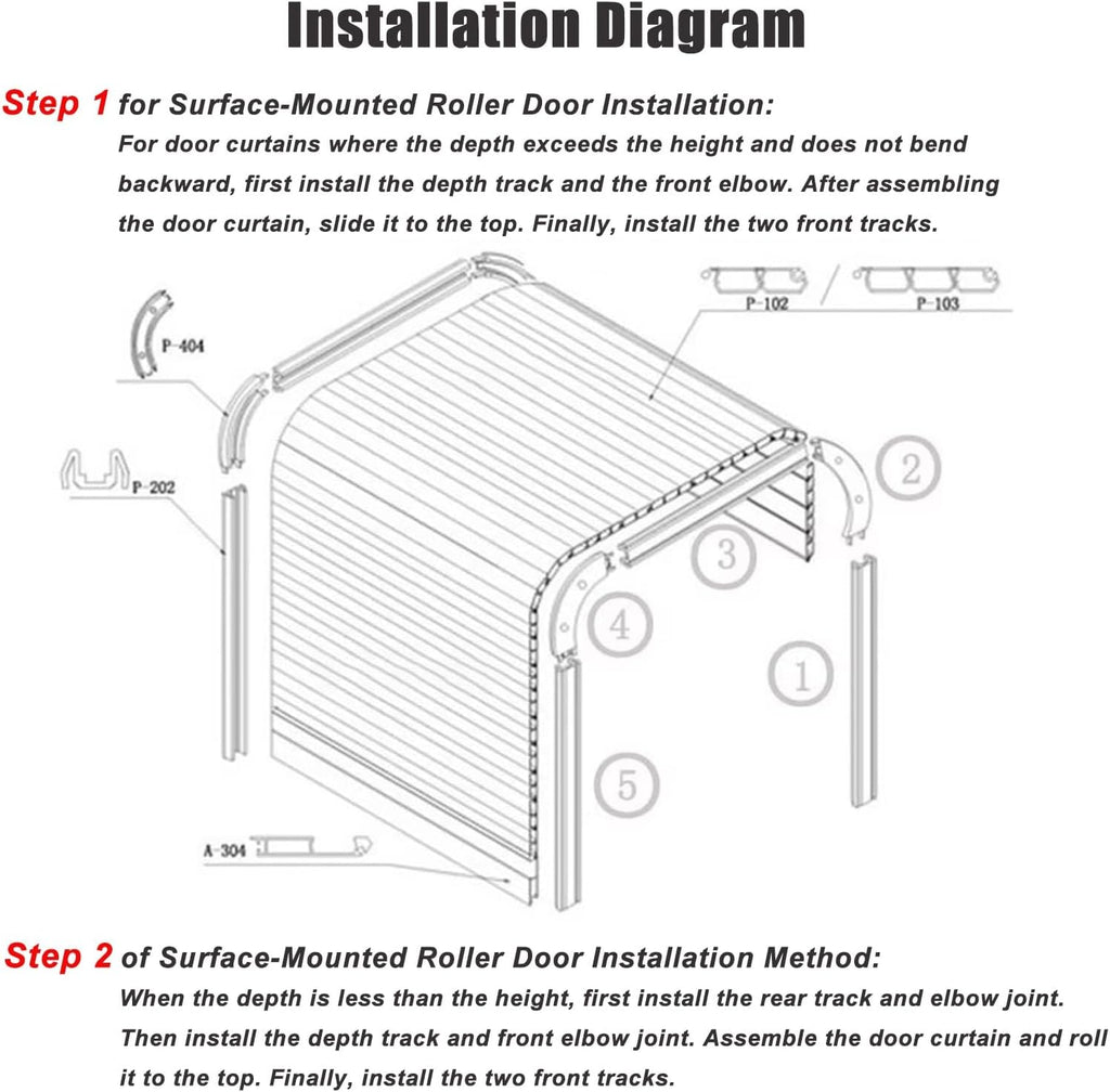 White Small Tambour Door Kit Set 16 20 24 28 32'Wide，Retractable Cupboard Sideboard Roll Up Door for Kitchen/Appliance Garage/Campervan(16x20inch/40.6x50.8cm)