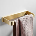 Bathroom Accessories Bathroom Shelf Towel Rack Paper Holder Toilet Brush Holder Towel Ranger Brushed Gold Brass Bath Hardware,Towel Ring B15
