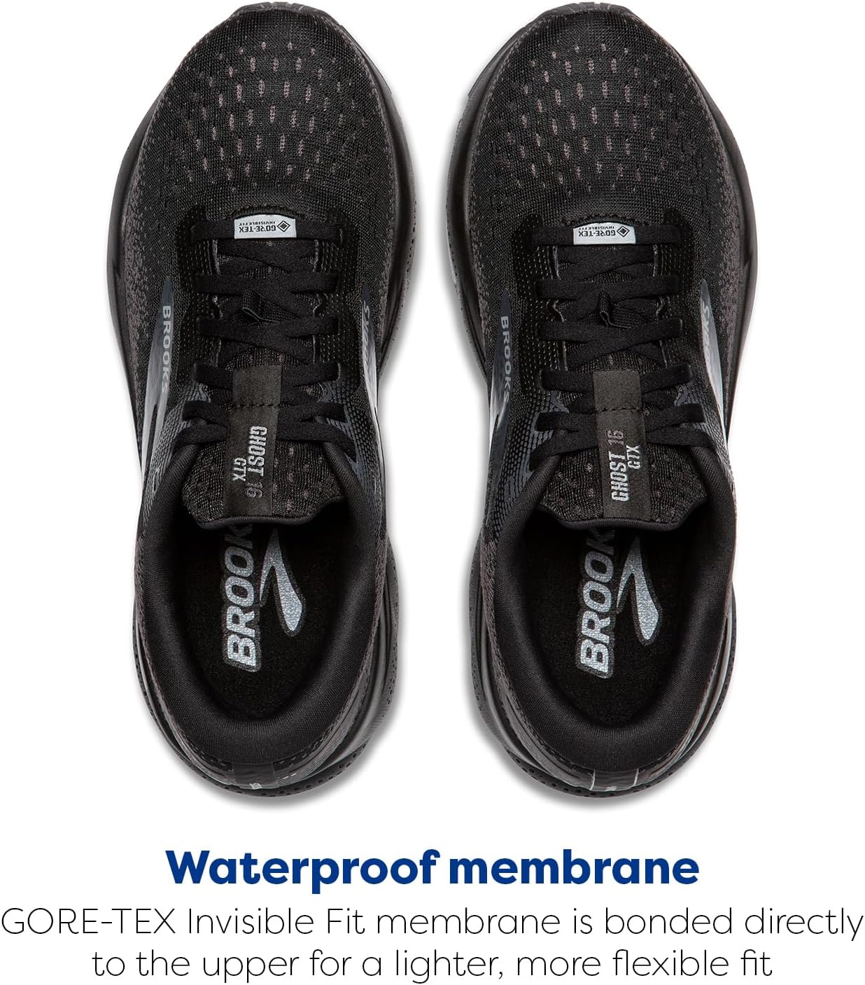 Brooks Men's Ghost 16 GTX Waterproof Neutral Running Shoe