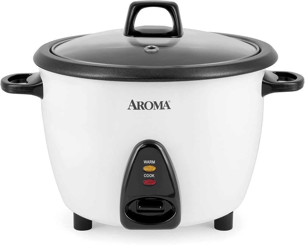 Aroma Housewares Commercial Rice Cooker and Food Steamer Bundle (ARC-1033E + ARC-360-NGP)