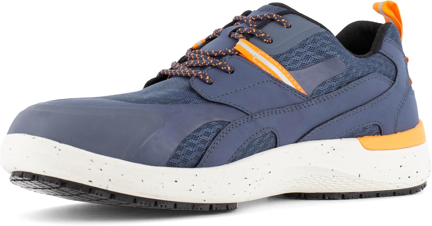 Rockport Works Men's Truflex Fly Blucher Work Powered by MaxTrax Safety
