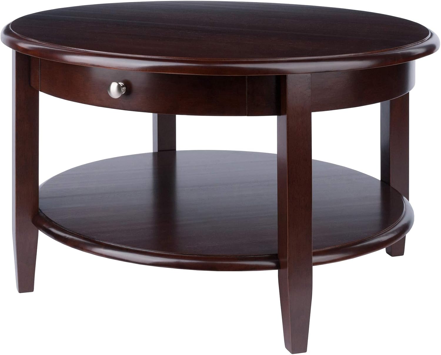 Winsome Wood Concord Occasional Table, Antique Walnut