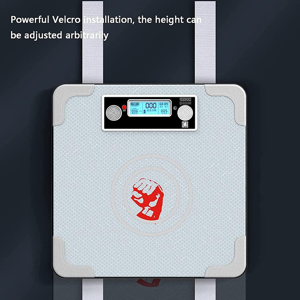 Music Punching, Home Music Boxing Machine Electronic Boxing Reaction Target Wall-Mounted, Speed Hand Eye Reaction and Coordination Boxing Equipment