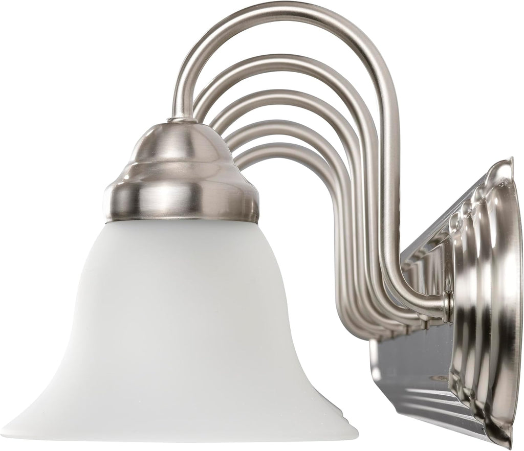 Nuvo 60/3282 Five Light Vanity, 36 in, Pwt, Nckl, B/S, Slvr