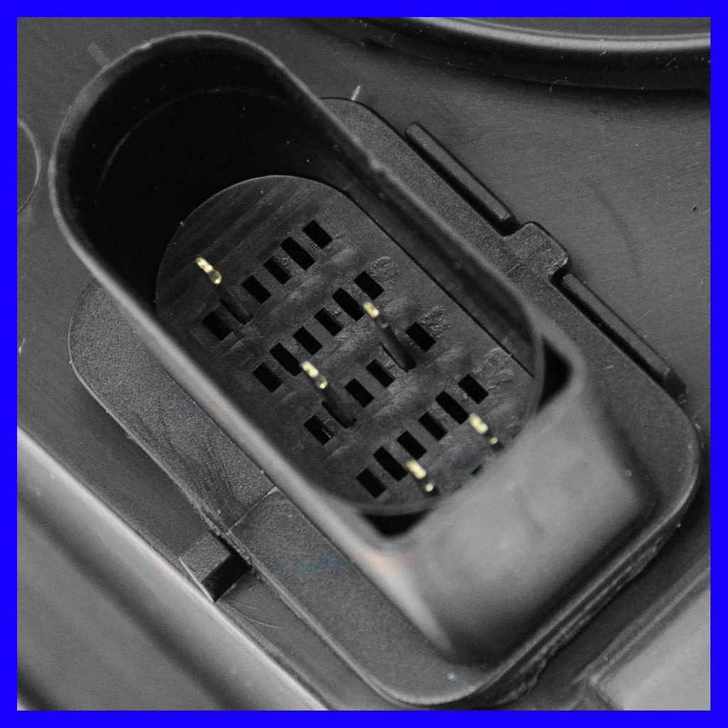 TRQ 2 Piece Headlight Assembly Set Driver & Passenger Side Compatible with Ford Transit Connect 2010-2013 FO2502296 FO2503296 9T1Z13008C 9T1Z13008D