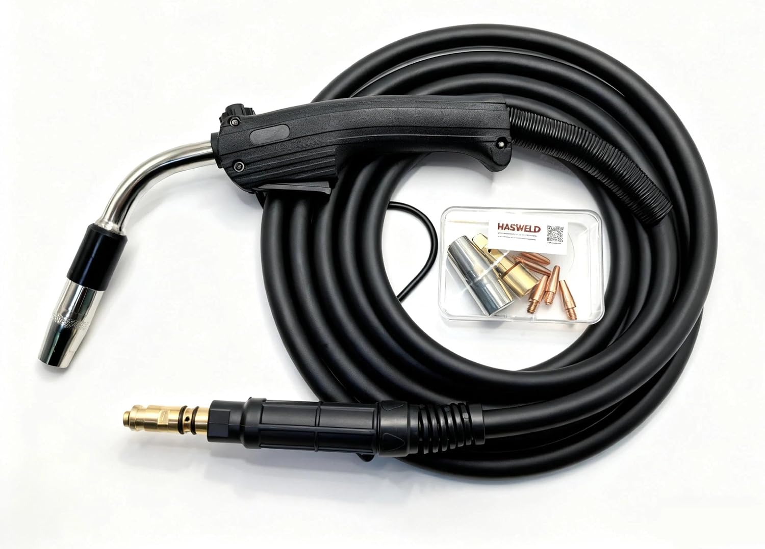 Heavy Duty 250A Mig Welding Gun 15ft Replace Lincoln Magnum PRO 250L K4530-2 K4530-1 K3081-2 fits Lincoln Electric POWER MIG 216/255xt/256/260/262p/262mp Mig Welder