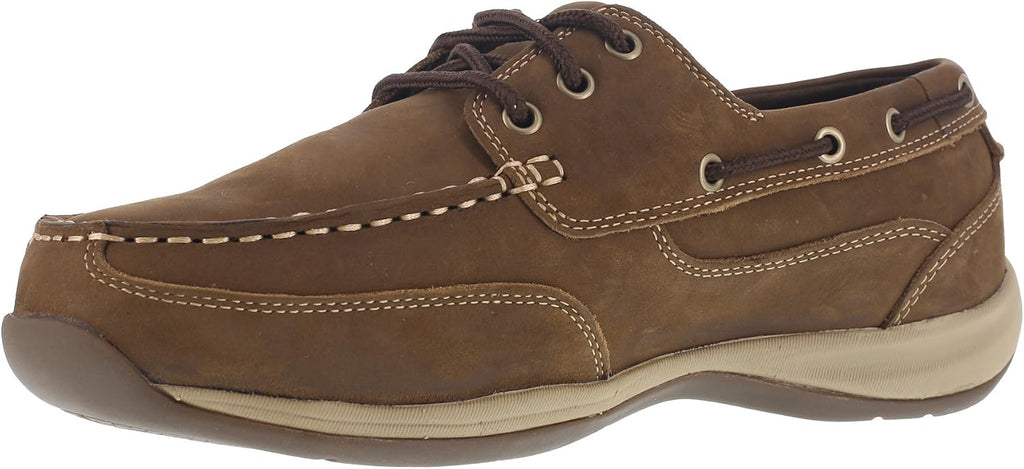 Rockport Works Men's Sailing Club Met Guard ST Brown/Wide / 4.5