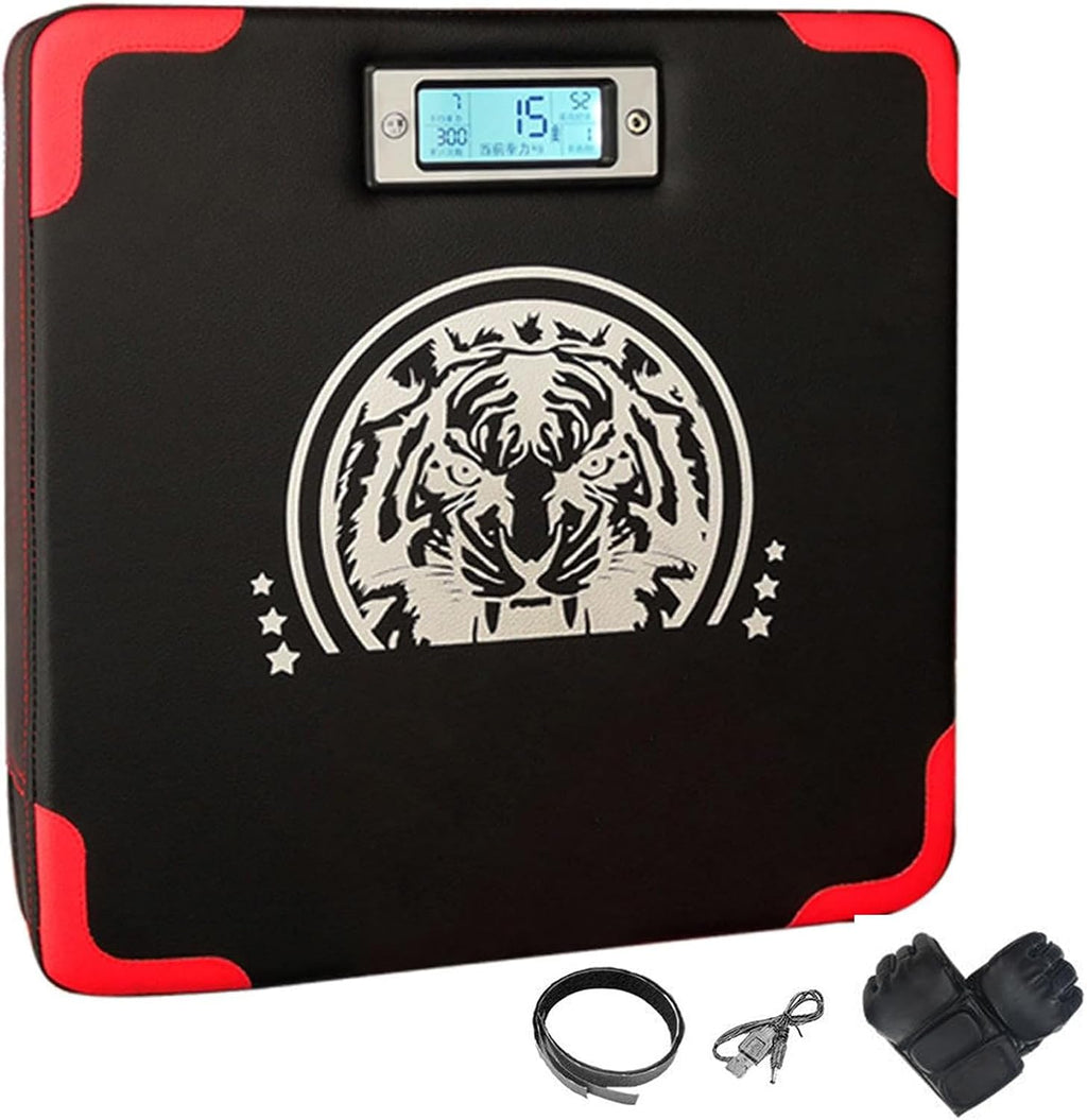 Boxing Force Testing Machine, Punch Force Tester, Target Boxing Mat, with LED Display Counter, for Kids, Adults, Home Workout
