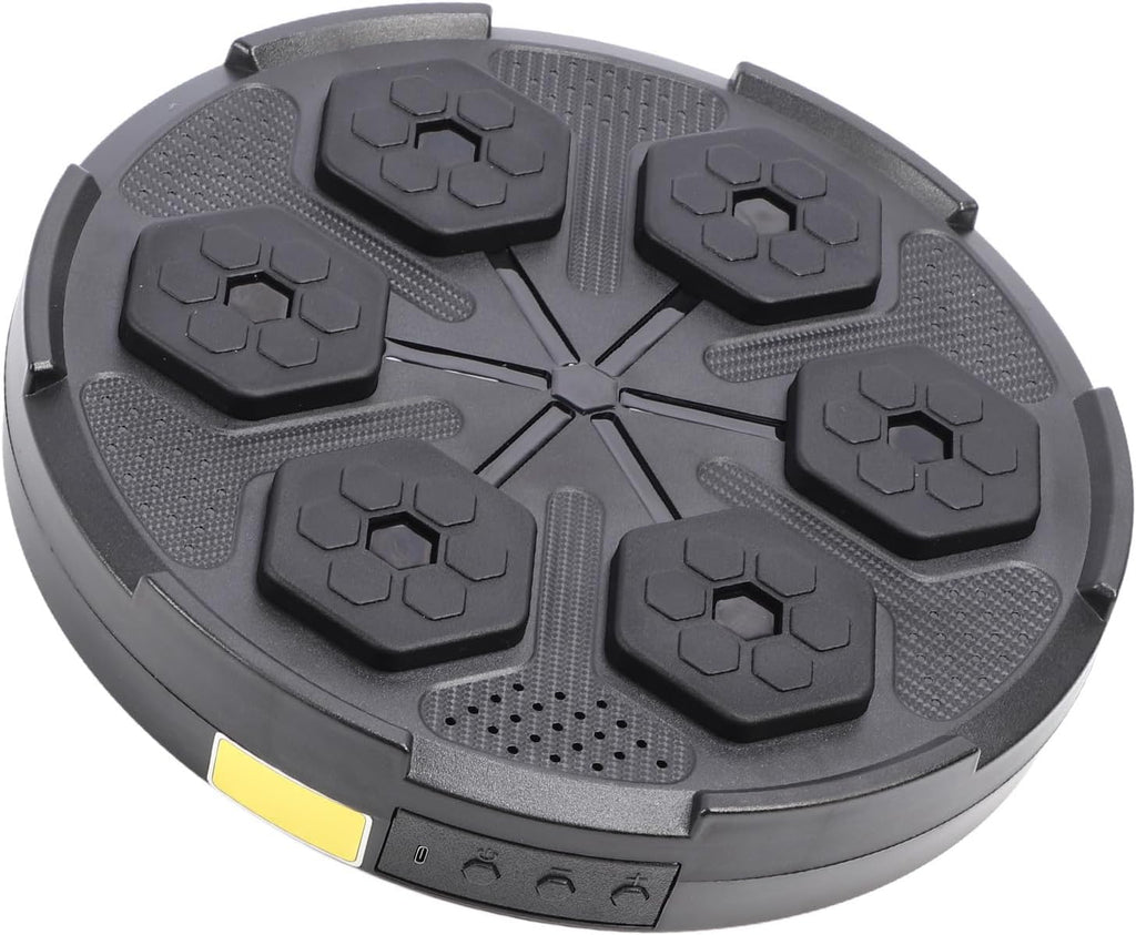 Music Boxing Machine, Boxing Target High Elastic Foam for Daily Exercises (Black)
