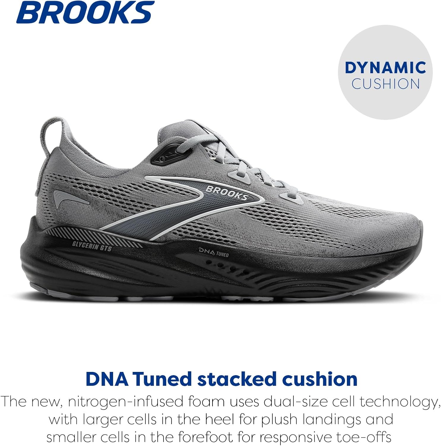 Brooks Men's Glycerin GTS 22 Supportive Running Shoe