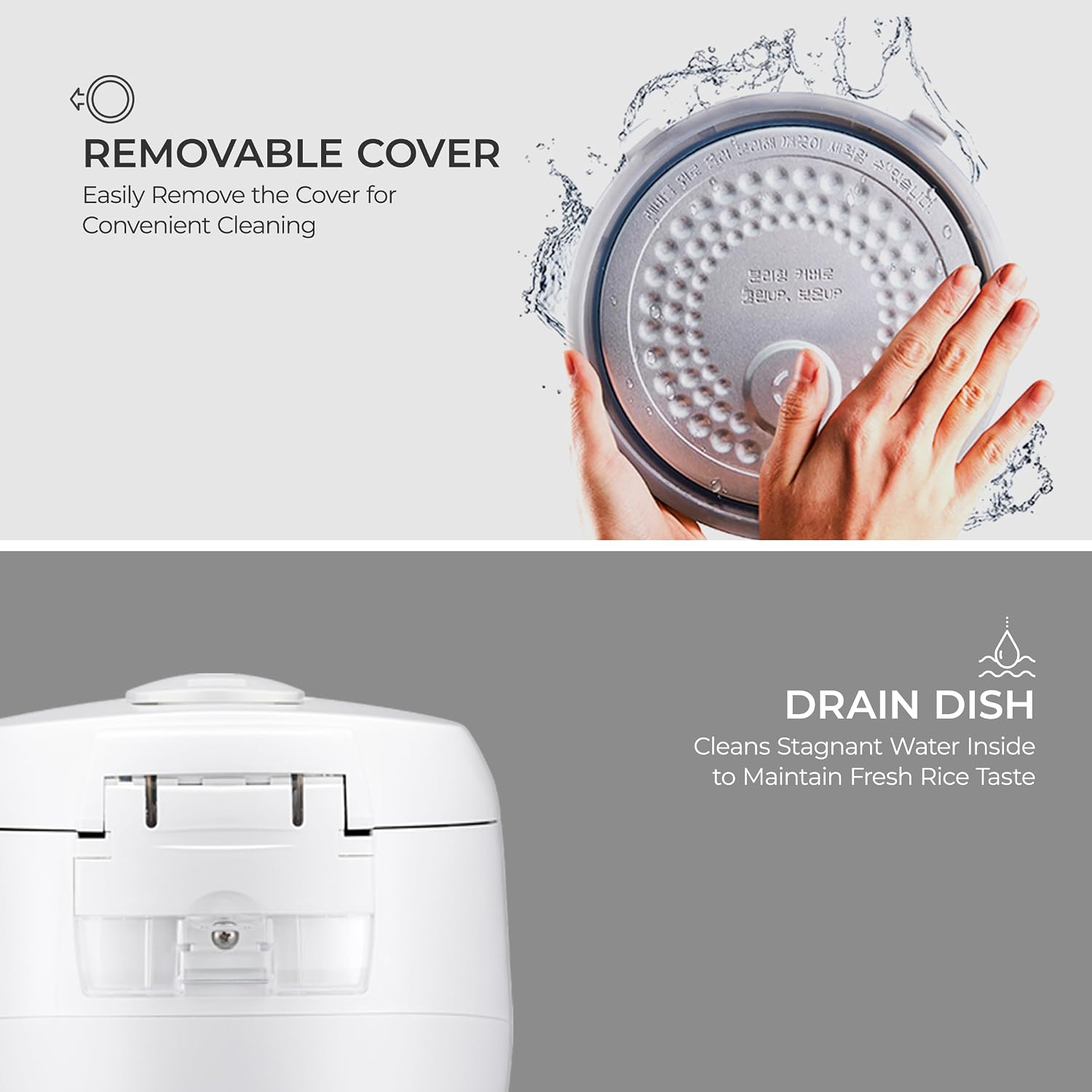 CUCKOO Micom Rice Cooker 6 Cup Uncooked / 12 Cup Cooked, Korean Fuzzy Logic Rice Cooker with Delay Timer & Keep Warm Setting, Versatile Food Steamer with Non-Stick Inner Pot, White (CR-0633F)
