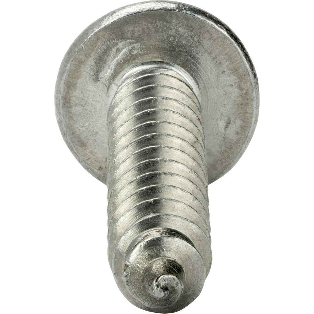 #14 x 5/8' Truss Head Sheet Metal Screws, Stainless Steel 18-8, Full Thread, Bright Finish, Self-Tapping, Quantity 1000 By Fastenere