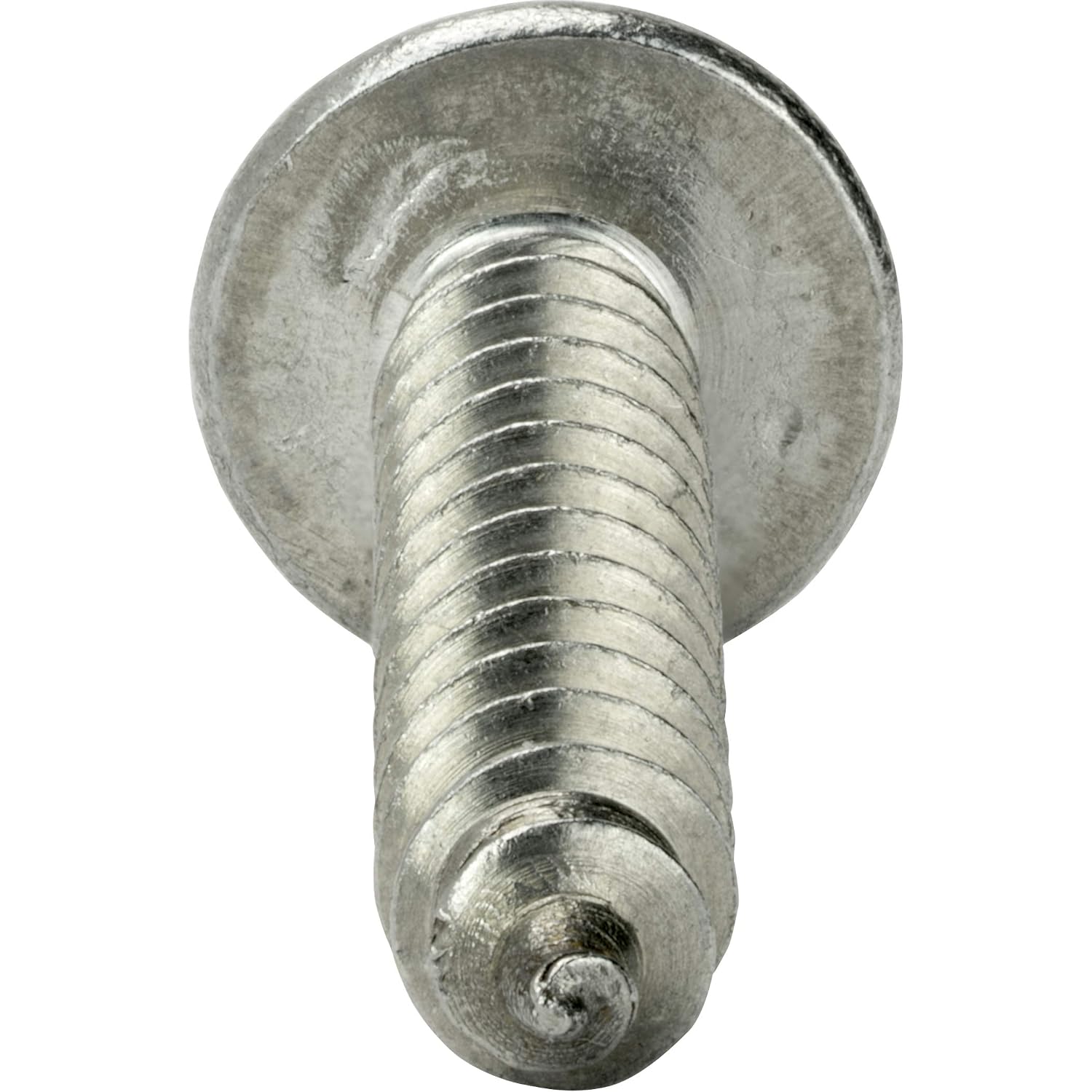 #14 x 5/8' Truss Head Sheet Metal Screws, Stainless Steel 18-8, Full Thread, Bright Finish, Self-Tapping, Quantity 1000 By Fastenere