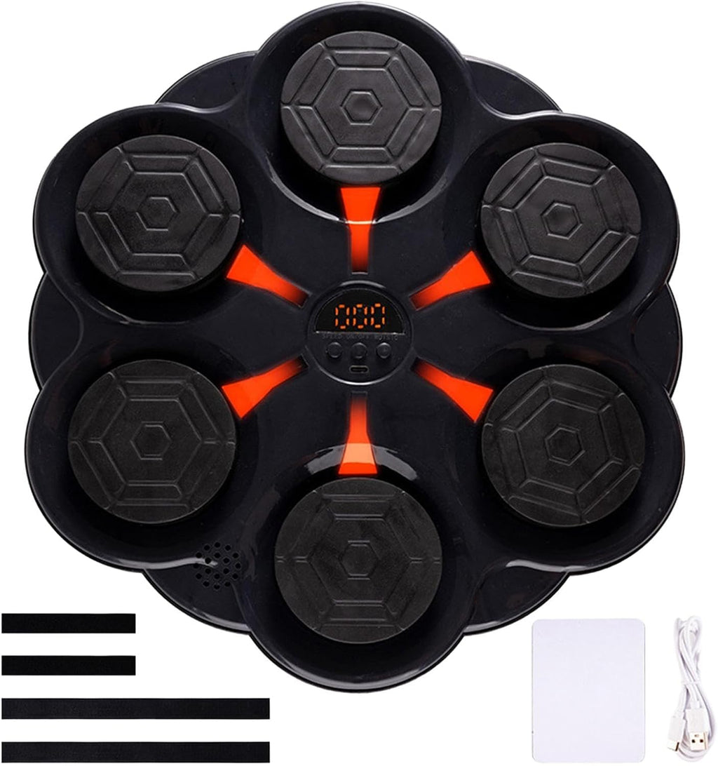 Music Boxing Machine - Boxing Wall Mounting Machine Music Boxing Target | USB Charging Boxing Machine Music Boxing Target for Adults Kids Training Equipment for
