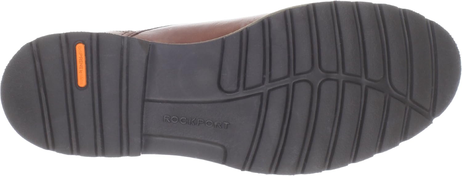 Rockport Men's British Tan Ledge Hill Moc Front 9 D(M) US