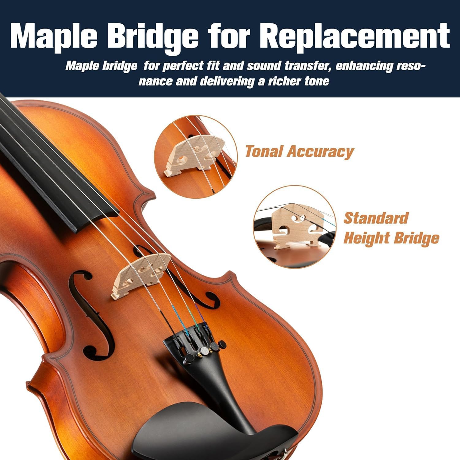 Mendini By Cecilio 1/4 Violin Set For Beginners - Fiddle Solidwood Kit with Hard Case - Acoustic Violin with Bow, Rosin, Tuner, Extra Strings & Bridge, Shoulder Rest and Lesson Book (Satin Antique)