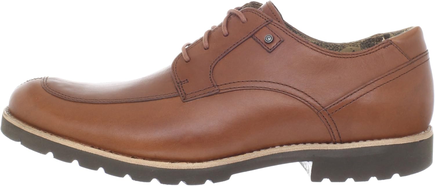 Rockport Men's British Tan Ledge Hill Moc Front 9 D(M) US