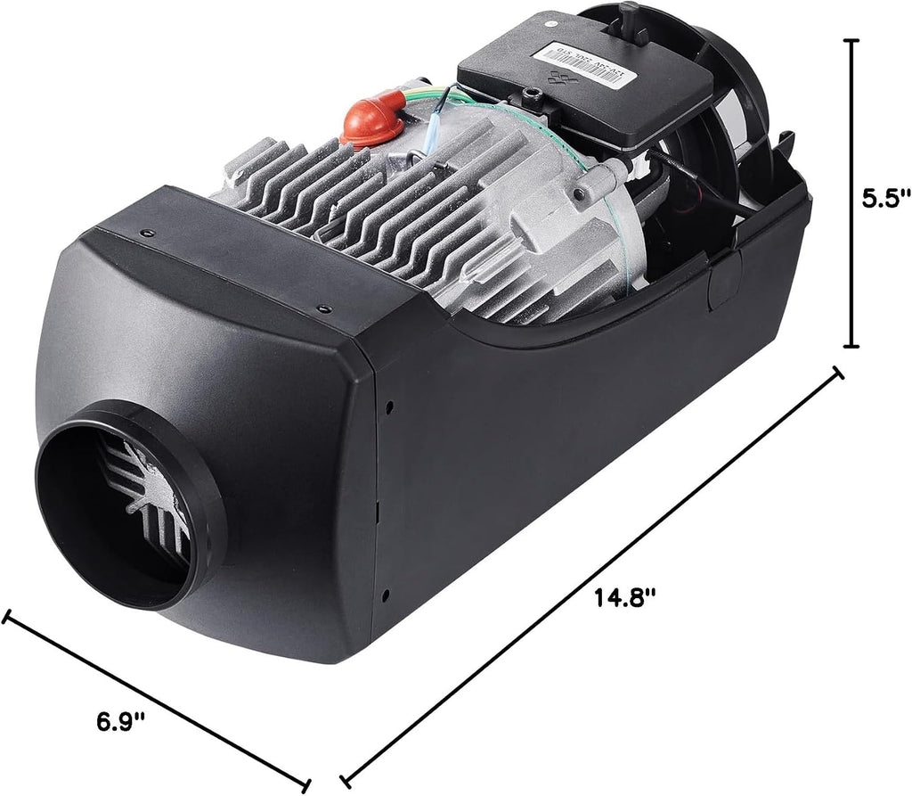 VEVOR Diesel Heater 5KW, Features Bluetooth App, Auto Altitude Tuning, Comes with Remote & LCD Display, Suitable for RVs, Trailers, Campers, Boats & Indoor Use