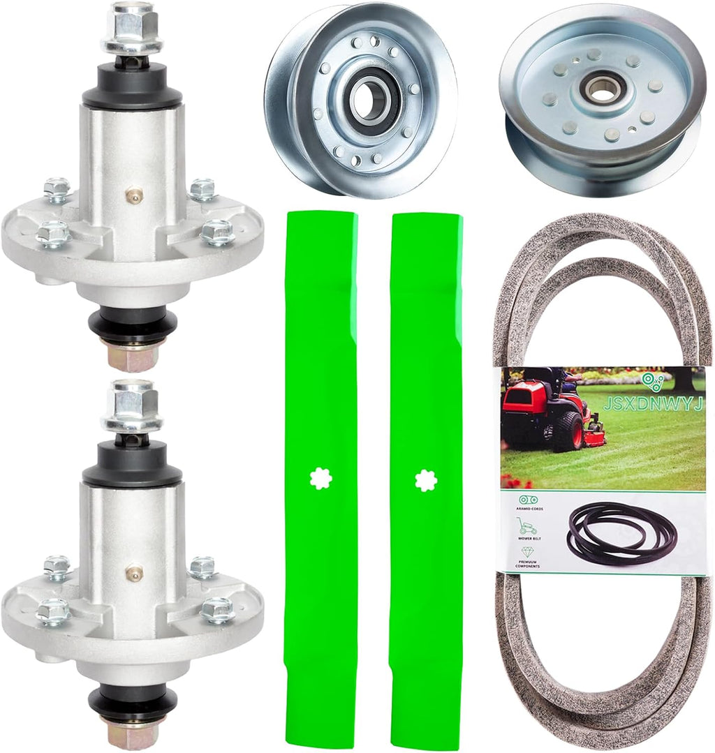42 Inch Mower Deck Rebuild Kit - Fits John De ere 102 105 115 125 135 D100 D105 D110 D120 D130 LA100 LA105 LA110 LA115 LA120 LA125 LA135 S100 S110 S120 S130 Spindle (GY20454 GY21098)