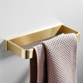Bathroom Accessories Bathroom Shelf Towel Rack Paper Holder Toilet Brush Holder Towel Ranger Brushed Gold Brass Bath Hardware,Towel Ring B