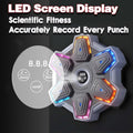 Music Boxing Machine, Smart Music Boxing Machine with 9 Level Speed & Mode Adjustment, Boxing Gloves, Wall Mounted Boxing Machine, Boxing Training Punching for Kids and Adults