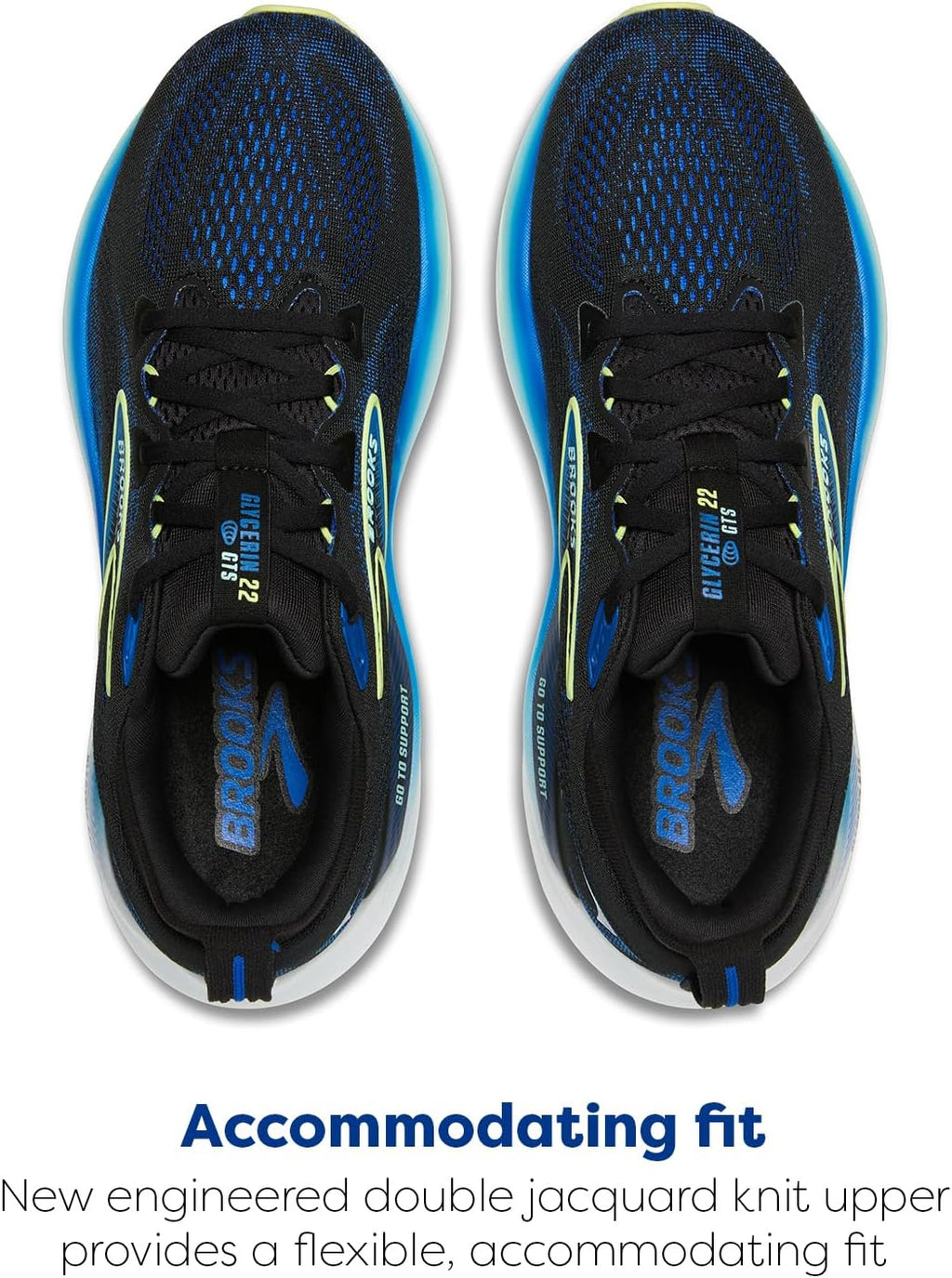 Brooks Men's Glycerin GTS 22 Supportive Running Shoe
