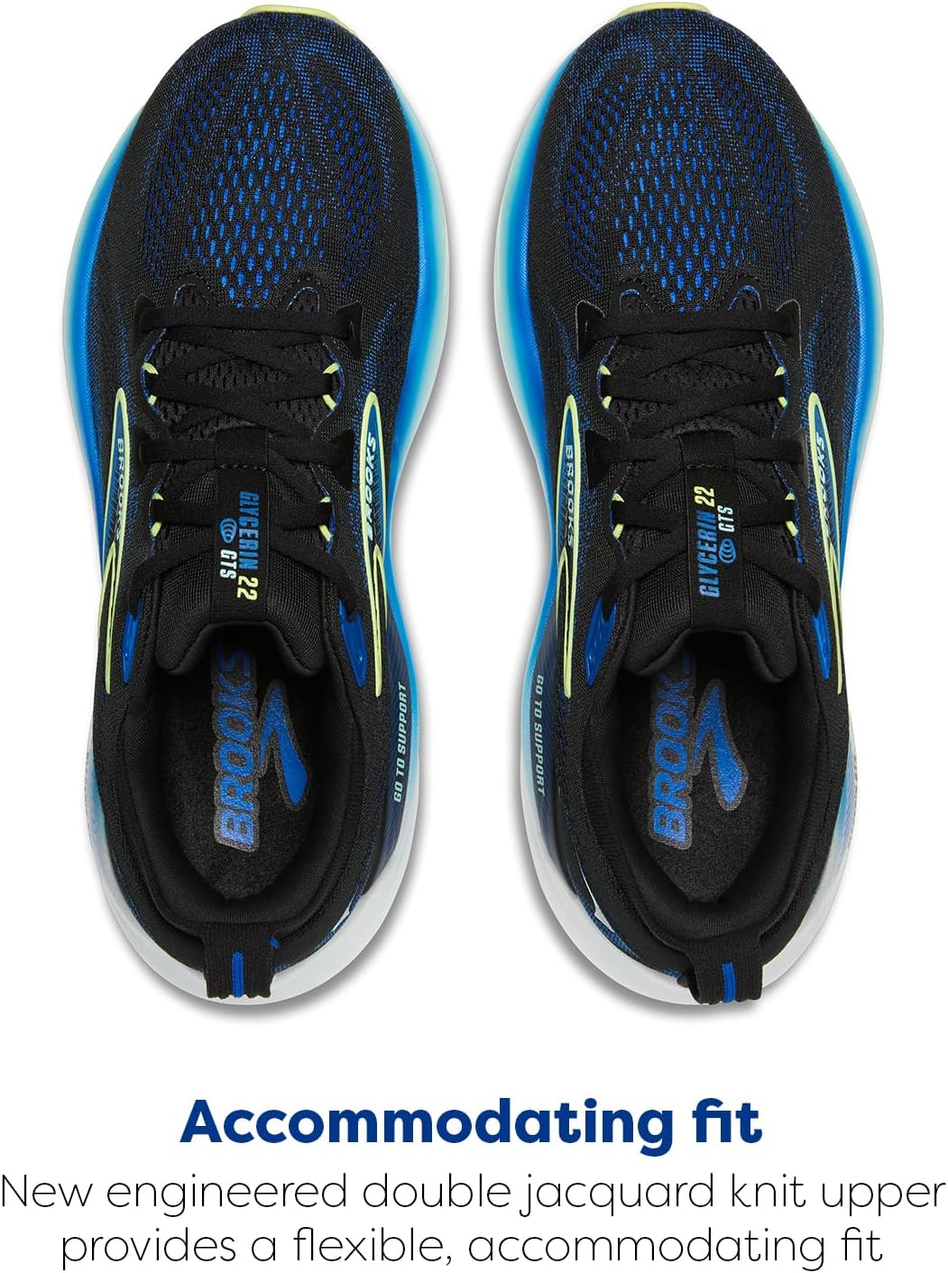 Brooks Men's Glycerin GTS 22 Supportive Running Shoe